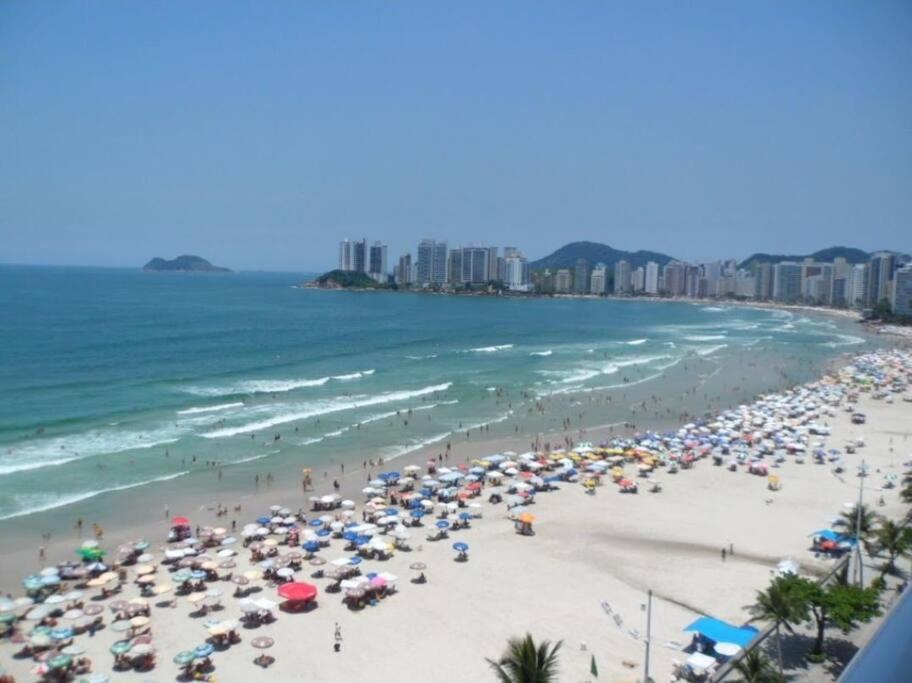 Apto De 3 Dorm De Frente Ao Mar Guaruja Luaran gambar