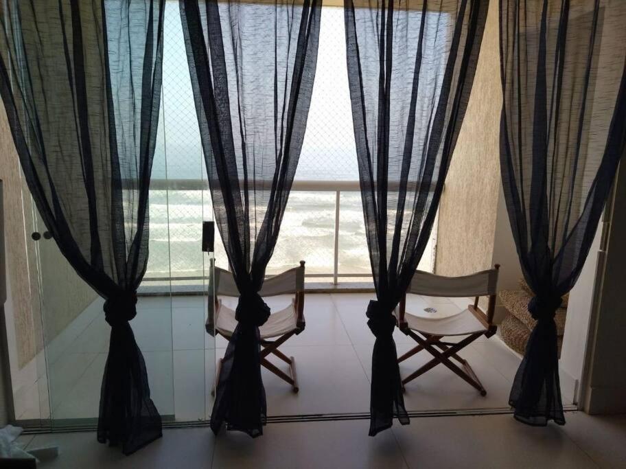 Apto De 3 Dorm De Frente Ao Mar Guaruja Luaran gambar